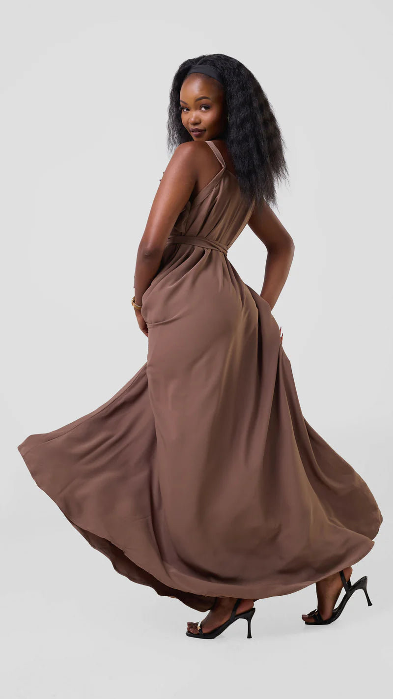 Bae Dress - Brown
