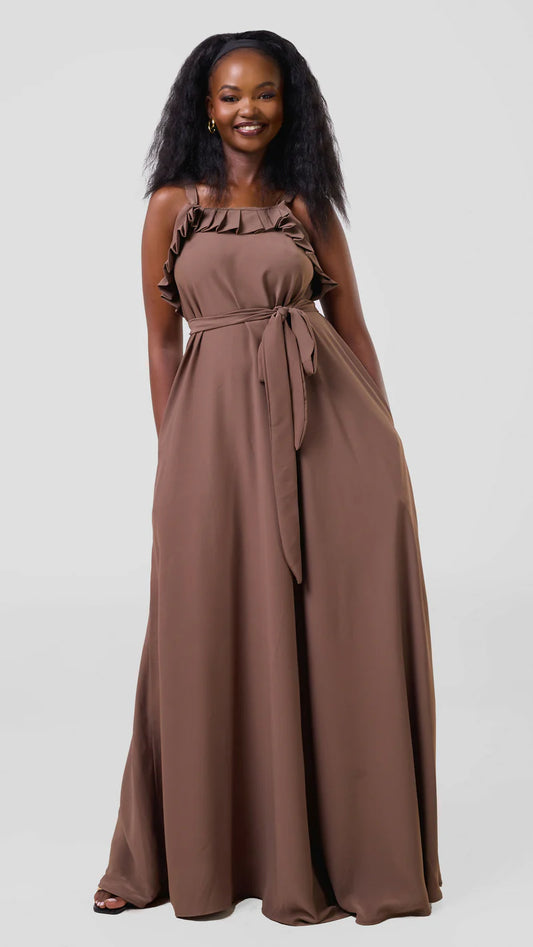 Bae Dress - Brown