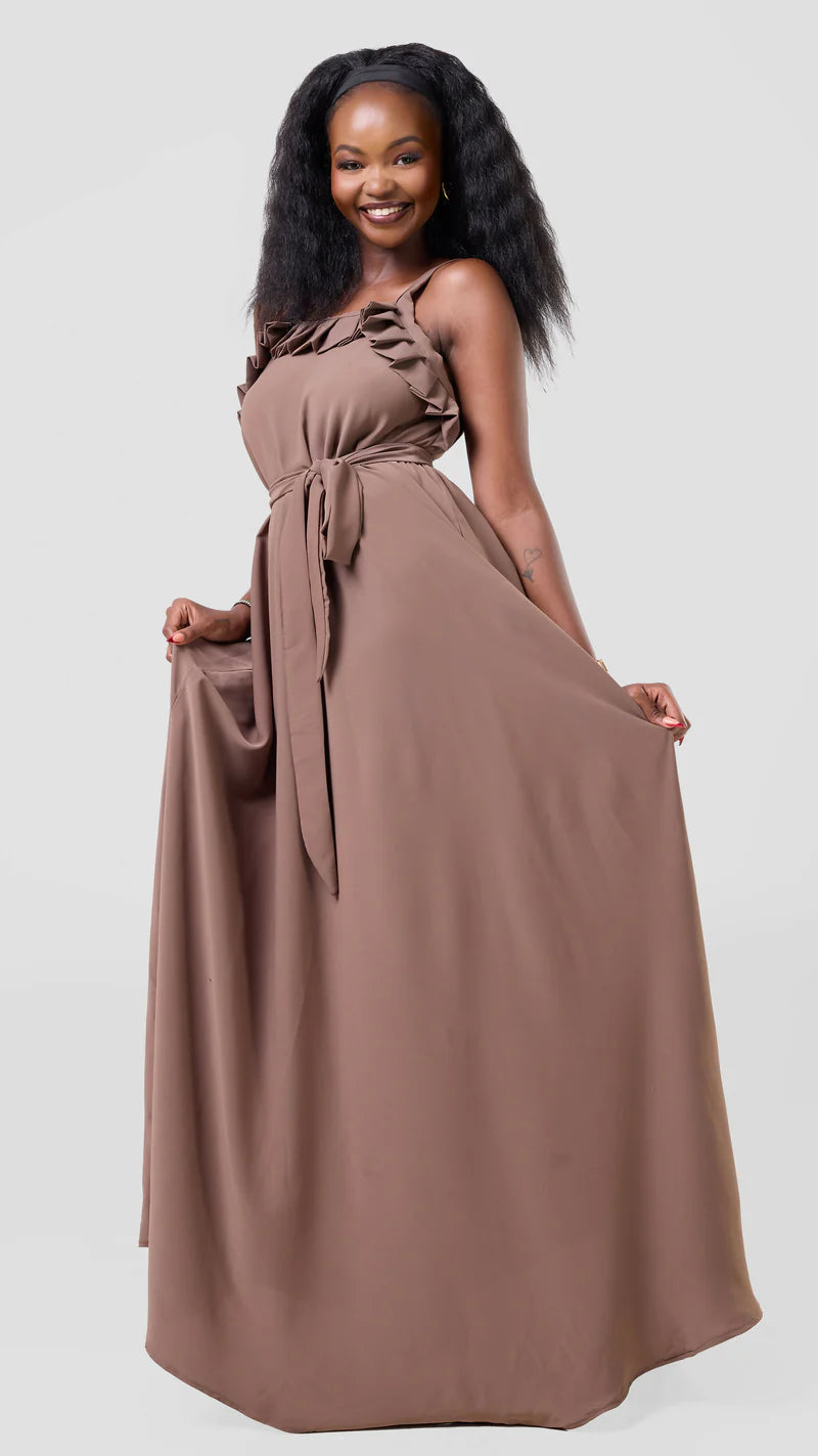 Bae Dress - Brown